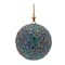 2.75" Rainbow Beaded Ball Ornaments, 12ct.